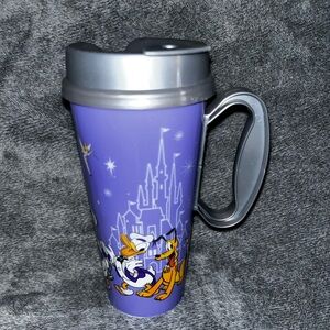 Walt Disney World 100th Anniversary Resort Silver Refillable Tumbler Cup